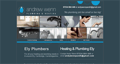 Desktop Screenshot of elyplumbers.co.uk